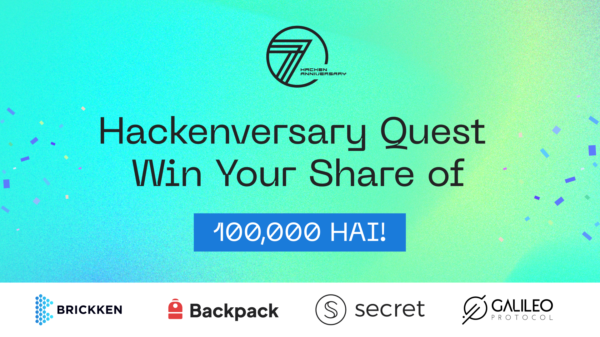 7th Hackenversary Quest: Win a Share of 100,000 HAI